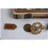 Image 4 : Cigar Box, Coins, Costume Jewelry, Pins