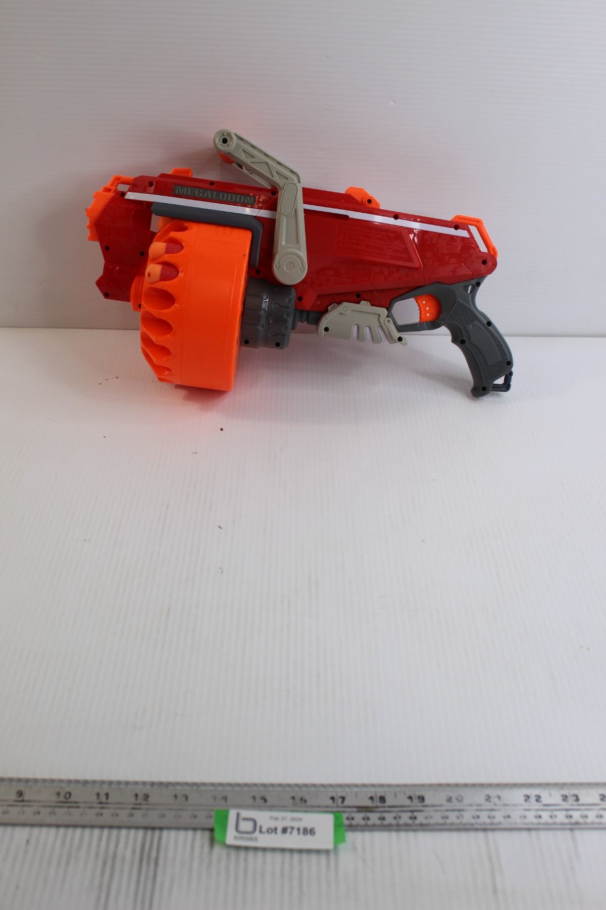 NERF Megalodon Consignor Says Works Bodnarus Auctioneering Nerf megalodon consignor says works bodnarus auctioneering