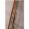 Image 6 : *(4) Wood Hockey Sticks