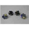 Image 6 : (2) Pair of Vintage Clip-On Earrings