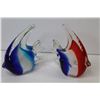 Image 4 : (2) Glass Art Fish