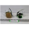 Image 1 : (2) Glass Art Fish