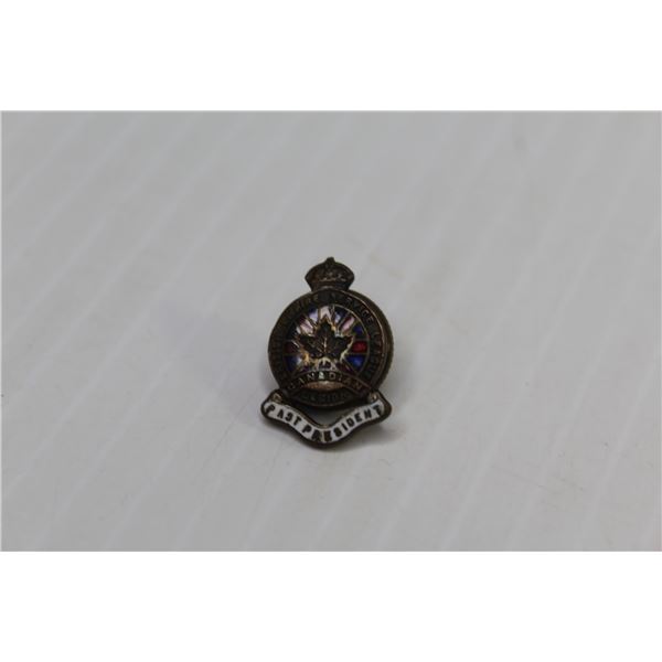 Vintage British Empire Service League Canadian Legion Past Presidents Pin