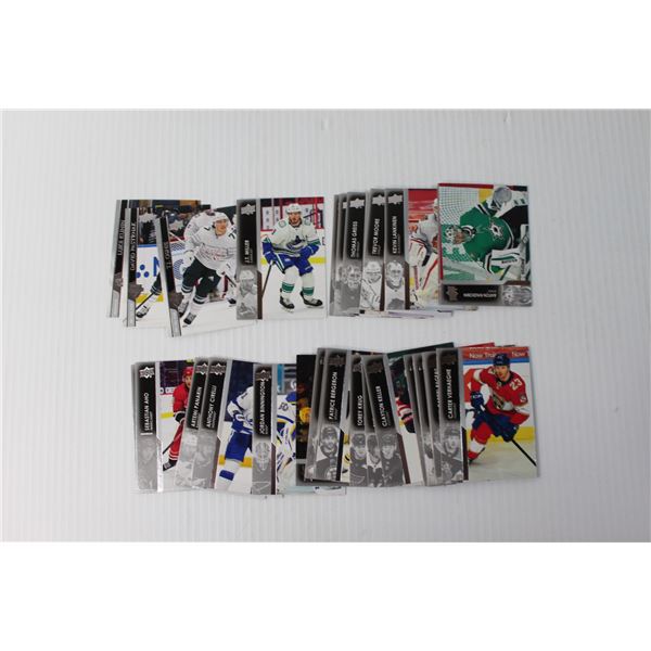 Box of Upper Deck 2020-21 NHL Trading Cards