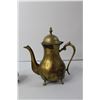 Image 2 : Brass Coffee Pot and Sugar Bowl