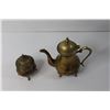 Image 4 : Brass Coffee Pot and Sugar Bowl