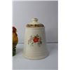 Image 2 : Ceramic Cannister and Ceramic Rooster Ornament