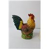 Image 3 : Ceramic Cannister and Ceramic Rooster Ornament