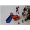Image 5 : Star Wars Figures - Star Wars Laser Vehicle - Misc. Small Toys - Spiderman