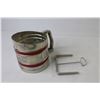 Image 4 : Sift-Chine - Vintage Flour Sifter