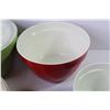 Image 2 : (4) Mixing Bowls - (2) Glass Lids - Measuring Spoons - Bottle Opener