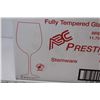Image 3 : (12) Prestige 11.5 oz Stemmed Glasses (NIB)