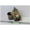 Image 1 : Ceramic Pottery Plant Pot Gnome (NIB)