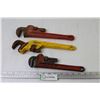 Image 1 : (3) Pipe Wrenches (12" - 12" - 10")