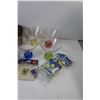 Image 2 : Plastic Wine Glasses & Shot Glasses, Lucky Cat Coin Bank, Food Containers, Motor Belt, Misc.
