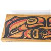 Image 3 : Indigenous Art Wood 19" Sliding Lid Container