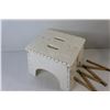 Image 3 : Folding Meter Stick Made in France, Folding Stool