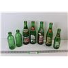 Image 1 : (6) 7-up Glass Bottles, Mountain Dew Bottle