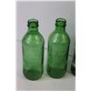 Image 2 : (6) 7-up Glass Bottles, Mountain Dew Bottle