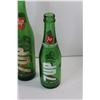 Image 5 : (6) 7-up Glass Bottles, Mountain Dew Bottle