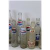 Image 4 : (20) Pepsi & Pepsi Co. Glass Bottles