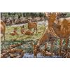 Image 4 : Deer Scenery Wall Art Rug - 54"x36"
