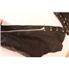 Image 6 : Leather Motorcycle Chaps - Size XL - Women's