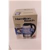 Image 3 : Hamilton Beach Glass Kettle (New in Box), Fix-It Ball Bearing Knife Set (New in Package)