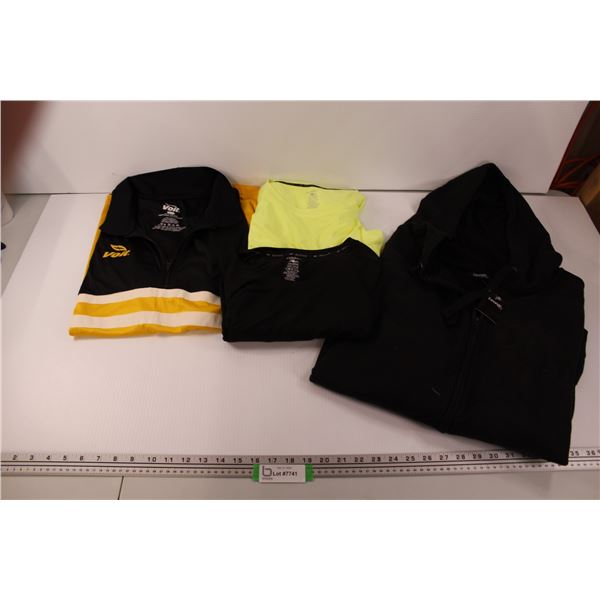 VOIT XXL Half Zip Shirt, (2) Athletic Works Active Shirts XXL (1) Tee Shirt (1) Muscle Shirt & Georg