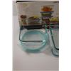 Image 2 : Pyrex Glass Snapware 18-Piece Set - In Box