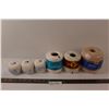 Image 1 : (6) Crochet Thread Various Colors