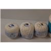 Image 2 : (6) Crochet Thread Various Colors