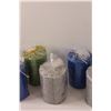 Image 3 : (8) Glitter Pillar Candles