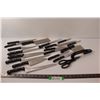 Image 1 : 20 Piece Knife Set w/Sharpener & Scissors