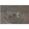 Image 2 : Shallow Rose Bowl Clear Glass - 5"x3"