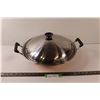 Image 1 : Northcraft Chinese Wok w/Lid - 14"