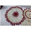 Image 2 : (5) Doilies - Some Stains