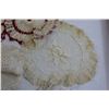 Image 4 : (5) Doilies - Some Stains
