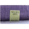 Image 2 : Purple Linen Tablecloth - 60" x 102", Sealed