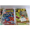 Image 4 : (7) Comics - Spider-Man, Superman, The Incredible Hulk