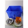 Image 1 : Recycling Bin and Assorted Dishes (Broken)