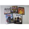 Image 3 : (8) DVDs - Sicko - G.I.JOE - Rampage - Beatles - Knocks - Crouching Tiger