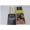 Image 6 : (2) DVDs - Indian Horse - The Lessor Blessed - National Geographic Magazines - Atlases - Assorted Bo