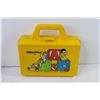 Image 2 : Vintage Fisher - Price Wooden Blocks in Case - Package of Wooden Blocks - Bag of Wooden Blocks