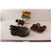 Image 1 : Cushe Sandals (size 8 Ladies), Men's Roper Shoes (size 10) & The Backhole Rodent Tarp - All Used Ite