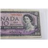 Image 3 : 1954 Canadian $10 Bill