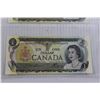 Image 4 : (3) 1973 Uncirculated Sequential $1 Canadian Bills