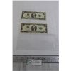 Image 1 : (2) 2017 Uncirculated $2 American Bills