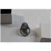 Image 3 : Silver Men's Ring - Falcon Detail, Size 10