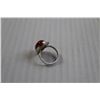 Image 4 : Sterling Silver Carnelian Ring - Size 5.5